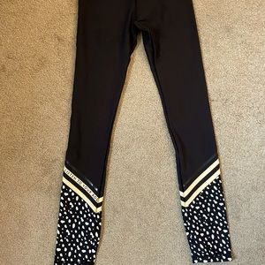 White fox leggings